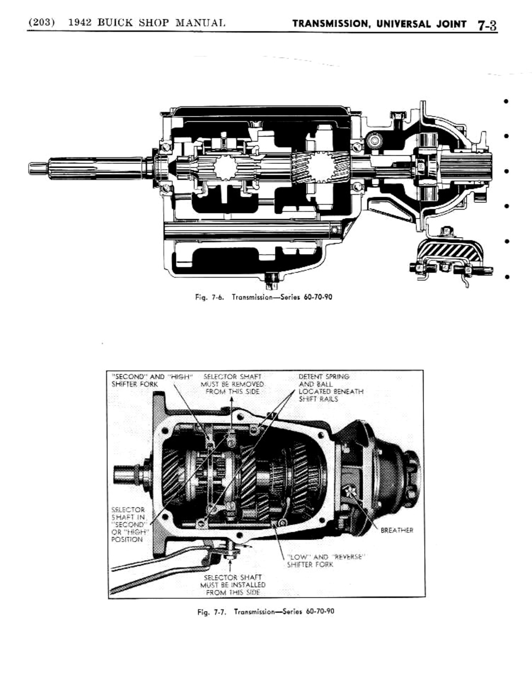 1941 Buick Shop Manual Section 08 Transmission page 3 of 16